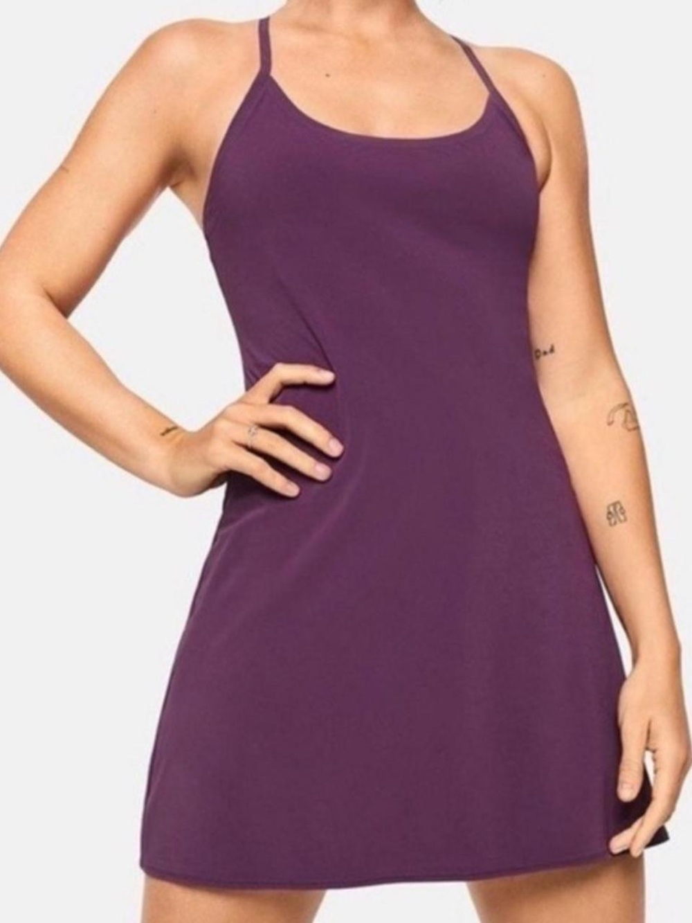 Outdoor Voices Exercise Dress plumb purple XS